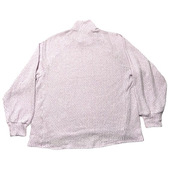 Gibson Knitted Turtleneck Sweater Pink Size Small - Picture 3 of 8